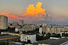В соцсетях восхитились «огненным» облаком над Саратовом 